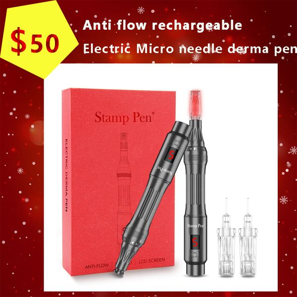 Home beauty drpen derma pen led photon light rodillo de microagujas profesional rojo amarillo rosa azul verde dermapen light vibrar mesoterapia mesopen gun