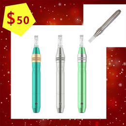 Home Beauty Electric Derma Roller Pen Cartridges Meso Pen Anti Back Flow Microneedling Lithium Koreaanse DRPen Mesopen