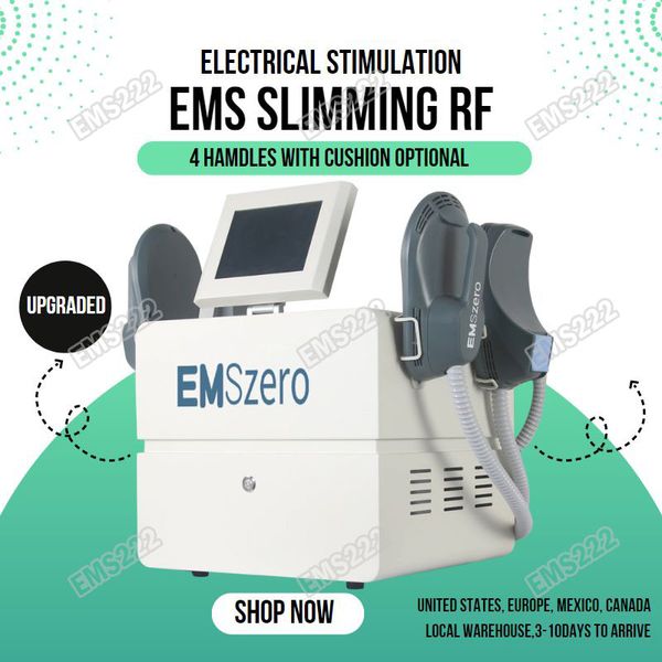 DLS-EMSLIM NEO Électronique Body Sculpting Façonnage 14Teslas 6000W EMS Radio Fréquence Machine EMSzero Stimulateur Musculaire Dispositif