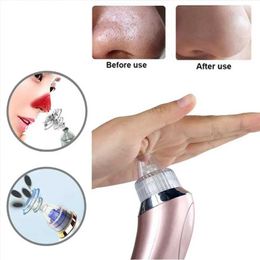 Home Beauty Instrument Blackhead Remover Instrument Beauty Cleaning Hole Vacuum Acne Pimple Black Spot Aspiration Facial Repoval de peau Q240508