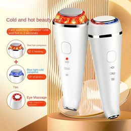 Home Beauty Instrument Cold and Hot Ice Hammer Instrument Beauty Instrument Facial Eye Massage Compression Réparation Spa Introduction Q240507