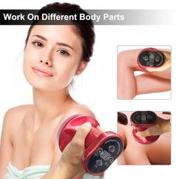 Home Beauty Instrument Electric Cupping Stimuleert Acupoint Body Slankmassage Massage Massage Schrapen hele algemene zuigkracht Q240508