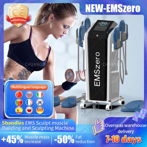 Instrumento de belleza para el hogar Fat Burn emszero DLS Neo Muscle Build Emslim Nova 4 manijas Neo Ems slim R / F Máquina Dispositivo de reducción de peso