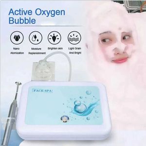 Home Beauty Instrument Magic Oxygen Bubble Nettoyage des actes du visage de blanchiment de la peau Gestion de la réhabilitation de la peau