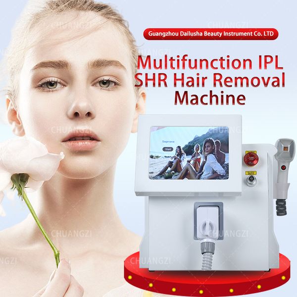 Accueil Instrument de beauté Portable 808nm Diode Laser Tête refroidie Épilation indolore Équipement de retrait du corps du visage pour tous les types de peau de la machine de beauté