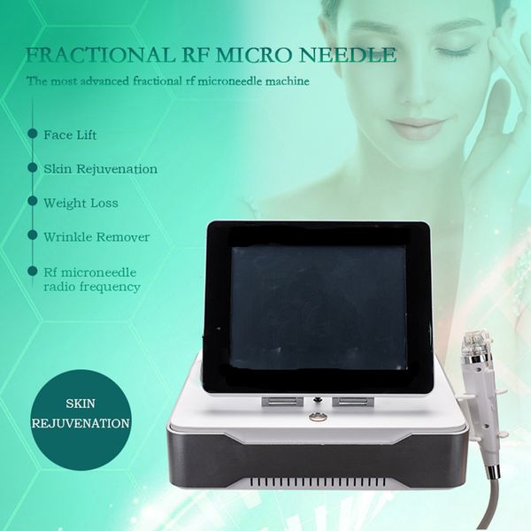 Instrumento de belleza para el hogar Máquina portátil de microagujas Rf Cicatriz de acné Microaguja Rf Radiofrecuencia Eliminación de estiramiento Herramientas de estiramiento de la piel