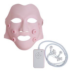 Home Beauty Instrument Siliconen Gezichtsmasker Elektrisch EMS Gezicht Massager Therapie Anti Rimpel Magneet Massage Gezicht Lifting SPA Huidverzorging Masker