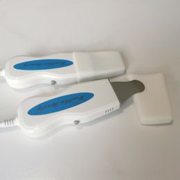 Instrumento de belleza para el hogar, depurador de piel, máquina de limpieza facial profunda, exfoliación ultrasónica, depurador de piel con vibración facial dorada