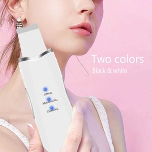 Home Beauty Instrument Ultrasonic Skin Scurbber Vibration Facial Peleling Repoval Narhel Cleaning Hole Spatule Ultrasonic Beauty Instrument Q240508