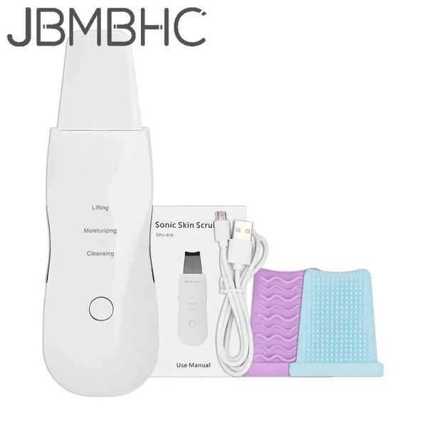 Home Beauty Instrument Ultrasonic Skin Scurpor Machine de nettoyage facial PEULLAGE PEURS ÉLECTRIQUE Q240508