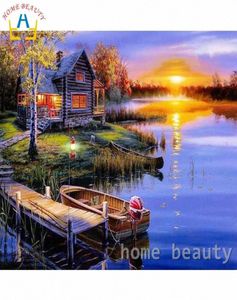 Home Beauty Painting Calligraphy Landscape Diy Oil Painting by Numbers Decoratieve kleurplaten door nummer Wall Picture Y090 Orza5353519