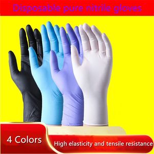 Accueil Gants de nettoyage Gants jetables en latex de nitrile 4 types de spécifications en option Gants anti-acides antidérapants Gant en caoutchouc de qualité B Gants de nettoyage LT275