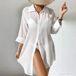 Home Clothing 2024Autumn Fashion Loose White Pyjamas Europe en America Cross Border for Wholesale Lady Sexy Homwear