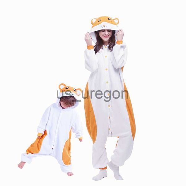 Vêtements pour la maison Enfants Hamster Cartoon Cosplay Onesies Pyjamas Licorne Enfants Bébé Animal Halloween Pyjamas Garçons Filles Mignon Hérisson Kigurumi x0901