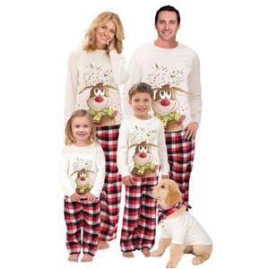 Vêtements pour la maison Pyjamas de Noël pour la famille Pyjamas Ensembles assortis Pyjamas de Noël Vêtements de nuit 221202