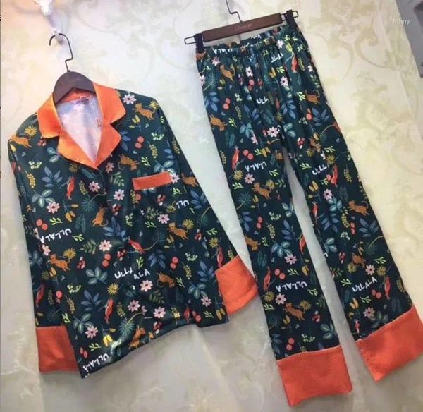 Ropa casera de moda de la primavera de la primavera del pijama