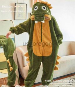 Vêtements pour la maison Kigurumi Adulte Crocodile Cosplay Costume Halloween Animal Onesies Unisexe Dessin Animé Pyjamas Fête Pour Femme Mâle x0902