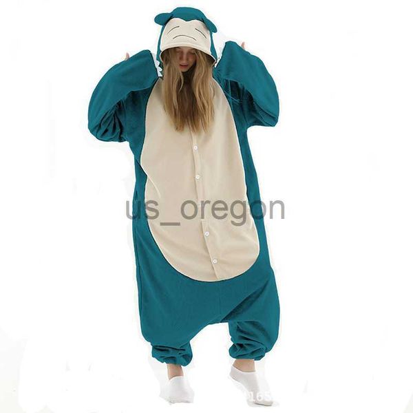 Accueil Vêtements Nouvel Animal Kigurumi XXL Costume de dessin animé Femmes Pyjama Anime Onesies pour hommes adultes Onsie Garçon Filles Pijamas Polaire Onepiece Body x0902