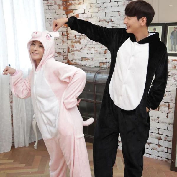 Inicio Ropa Disfraz de cerdo Cosplay Animal Pijama Kigurumi Onesies para adultos Mujeres Pijama de cuerpo entero Pijamas de una pieza Mono divertido de dibujos animados