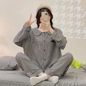Vêtements à la maison Plus taille pyjama mujer imprimé de cerisier