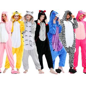 thuiskleding Dames Nachtkleding Leuke Stitch Totoro Tijger Flanel Pyjama Sets Winter Dierenpyjama met lange mouwen voor dames Dames Pyjama Homewear x0902