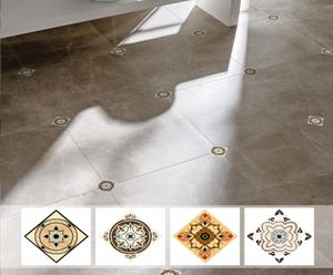 Accueil Creative Country Style Decor PVC Salon Salle Tiles Stickers Occlusion Décoration Autocollants Sallers Diagonaux Stickers6141101