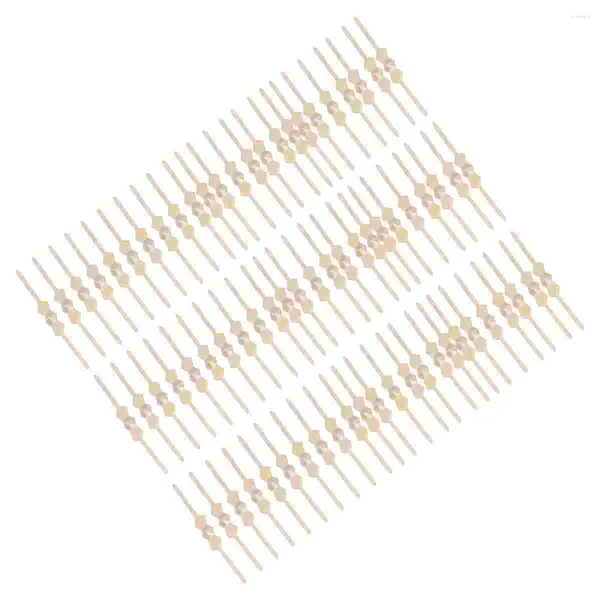 Liens de rideau en perles de cristal, 300 pièces de remplacement, Clips de connecteur de cordon de chaîne de store romain Vertical (doré), décoration de la maison