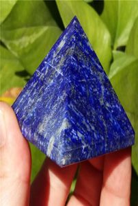 Home Decor Natural Crystal Handwork Crystal Pyramid hele natuurlijke lapis lazuli edelsteen kristal piramidepunt genezing Afghani8903311