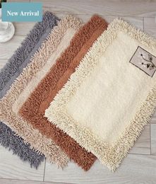 Decoración del hogar NUEVA marca Mats de alfombra Chenille Pequio de cocina Mat de alfombra de baño absorbente Mat 40x70cm Alfombras Living488856