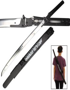 Accueil Decortive Nouveauté Article de Noël Gift Raiden haute fréquence Full Tang Steel Blade Swords for Collectible Cosplay PropSno Sha5583999