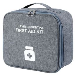 Kit de primeros auxilios en el hogar Bolsa de almacenamiento de medicina de viaje portátil Bolsa de supervivencia Bolsa de emergencia para automóvil