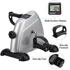 Home Fitness Machine Mini Bicycle LCD Display Pedaaloefening Indoor stappenfiets klein 240416