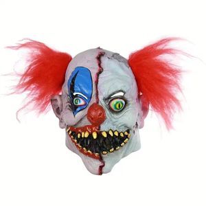 Huis Grappige Clown gezicht dans Cosplay Masker latex party masker kostuums rekwisieten Halloween Terreur Masker mannen enge maskers QH76