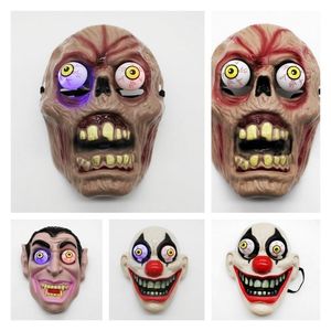 Accueil Halloween Party Masques masque d'horreur vampire flash lumière monstre masque adulte performance mascarade accessoires de bal T2I52775