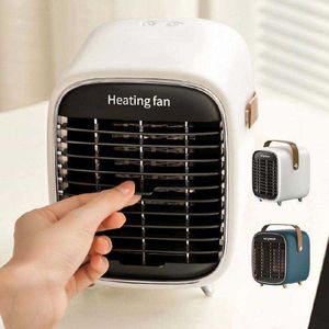 Calentadores para el hogar Mejor venta personalizada Calentador espacial Ventilador Calentador eléctrico portátil Escritorio personal Habitación en casa Oficina Mini ventilador Calentador Proveedores HKD230904