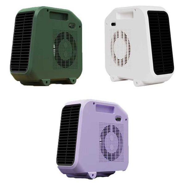 Calentadores para el hogar Mini calentador eléctrico Calentador de ventilador de escritorio portátil Calefacción instantánea para el hogar Soplador de aire caliente silencioso HKD230914