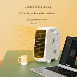 Thuisverwarmers Nieuwe mini-desktopverwarmer Kantoorverwarmer Klein en gemakkelijk mee te nemen Slaapzaal Warme handen Snelle verwarmer 231031