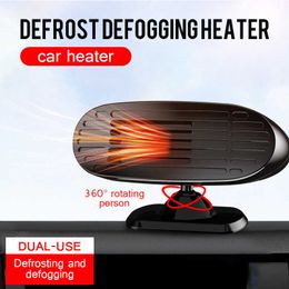 Home Kachels Winter nieuwe auto heater mini 12v24v defogger ontdooier auto voorruitverwarming heater HKD230914
