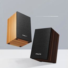 Home HiFi Stereo Sound Subwoofer SPA20 Wood Multimedia Bluetooth SERS USB Desktop Notebook Computer Liscus Music Player 240422