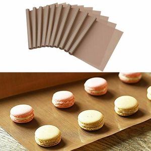 Tapis de cuisson en téflon antiadhésif, tissu à haute température pour four, plaque de cuisson pour biscuits en linoléum, tapis de cuisson pour gâteaux