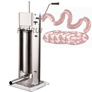 Machine de remplissage de saucisses verticales manuelles en acier inoxydable, Machine de remplissage de saucisses faites maison, outil de cuisine