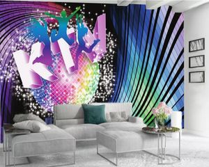 Home Improvement 3D Wallpaper Briljant Starlight Happy City 3D Wallpaper HD Digital Printing Moisture-Proof 3D Wallpaper