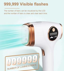 Accueil IPL Laser Épilation à cheveux Handheld Ice Cool Mini Laser Dispositifs laser pour le corps Facial Ligne des jambes ARM