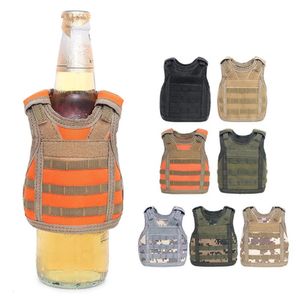 Home Militaire Mini Tactical Premium Beer Koozie Molle Vest Drank Koeler Inventaris Groothandel