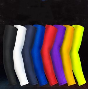 Home Party Gunst Basketball ARM Guards verlengen elleboogbeschermingsuitrusting Men Sport Riding fitness Running Slip Ademend zonnebrandcrème mouwen ZC465