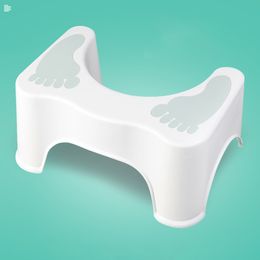 Accueil Plastique Squatting Tabouret Salle de salle de bain Squat Tabouret de toilette compacte Potty Potty Souge de pas pour toilette pour la maison