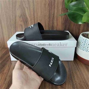 Parijs Sliders Heren Dames Zomer Strand Dames Slippers Loafers Zwart Wit Roze Slides Chaussures Tongen Schoenen Thuis 240314