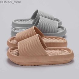home shoes Semelle souple plate-forme pantoufles femmes été fond épais antidérapant nuage diapositives femme sandales 2024 décontracté plage tongs dames Y240401