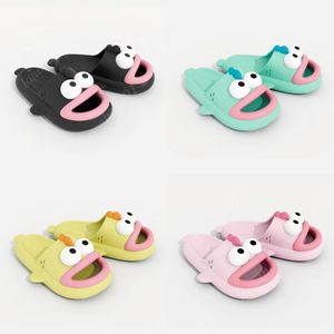 Home Slippers Chaussures d'été Sandales intérieures mignonnes petites ours dames glissa