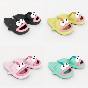 Home slippers zomerschoenen indoor sandalen schattig kleine beer dames slip zacht non -slip badkamer dek familie slippers dh6